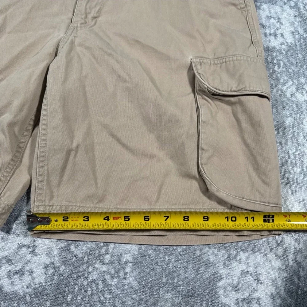 Polo Ralph Lauren Cargo Shorts Mens 33 Tan Khaki Cotton Twill Utility Gorpcore